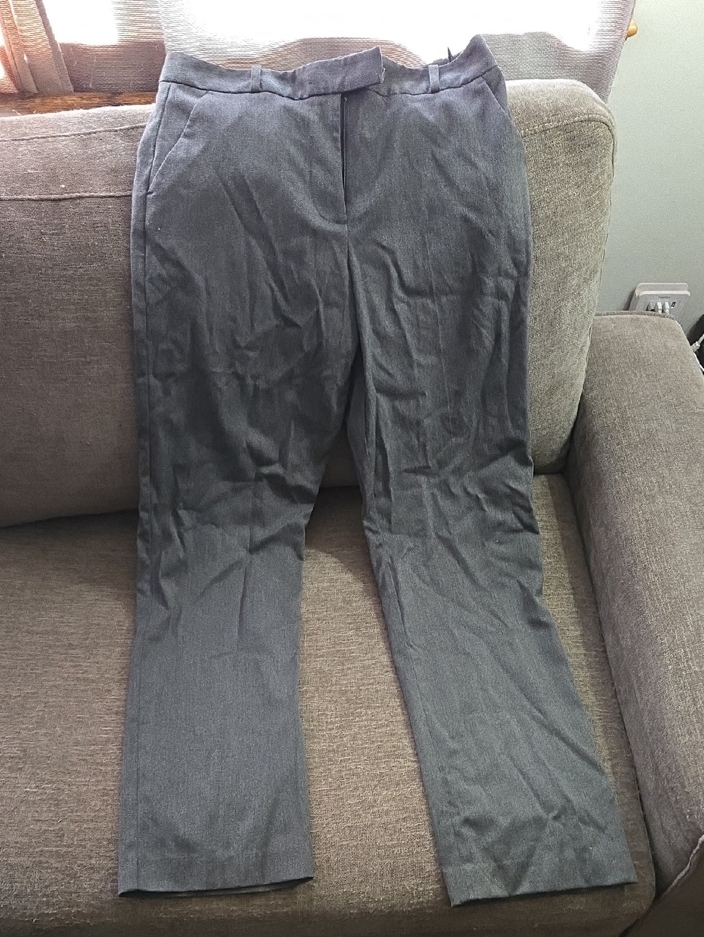 The Limited Grey Dress Pants - Classic Tailored Fit